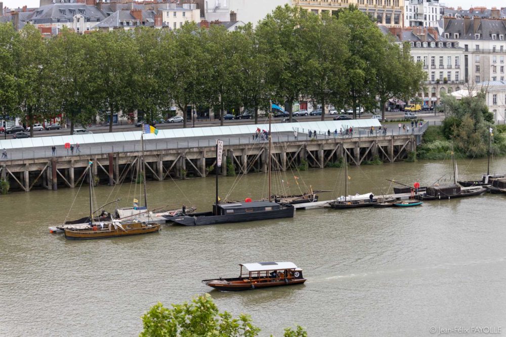 Bateaux sur la Loire.
Nantes, France - 25/05/2019.
© Jean-Félix FAYOLLE