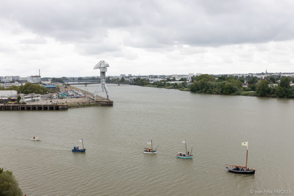 Bateaux sur la Loire.
Nantes, France - 25/05/2019.
© Jean-Félix FAYOLLE